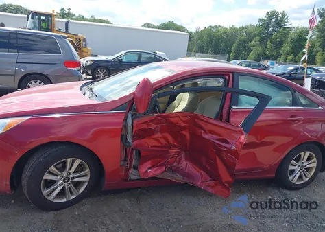 2013 Hyundai Sonata Gls z USA, uszkodzony, nr VIN 5NPEB4AC6DH753010